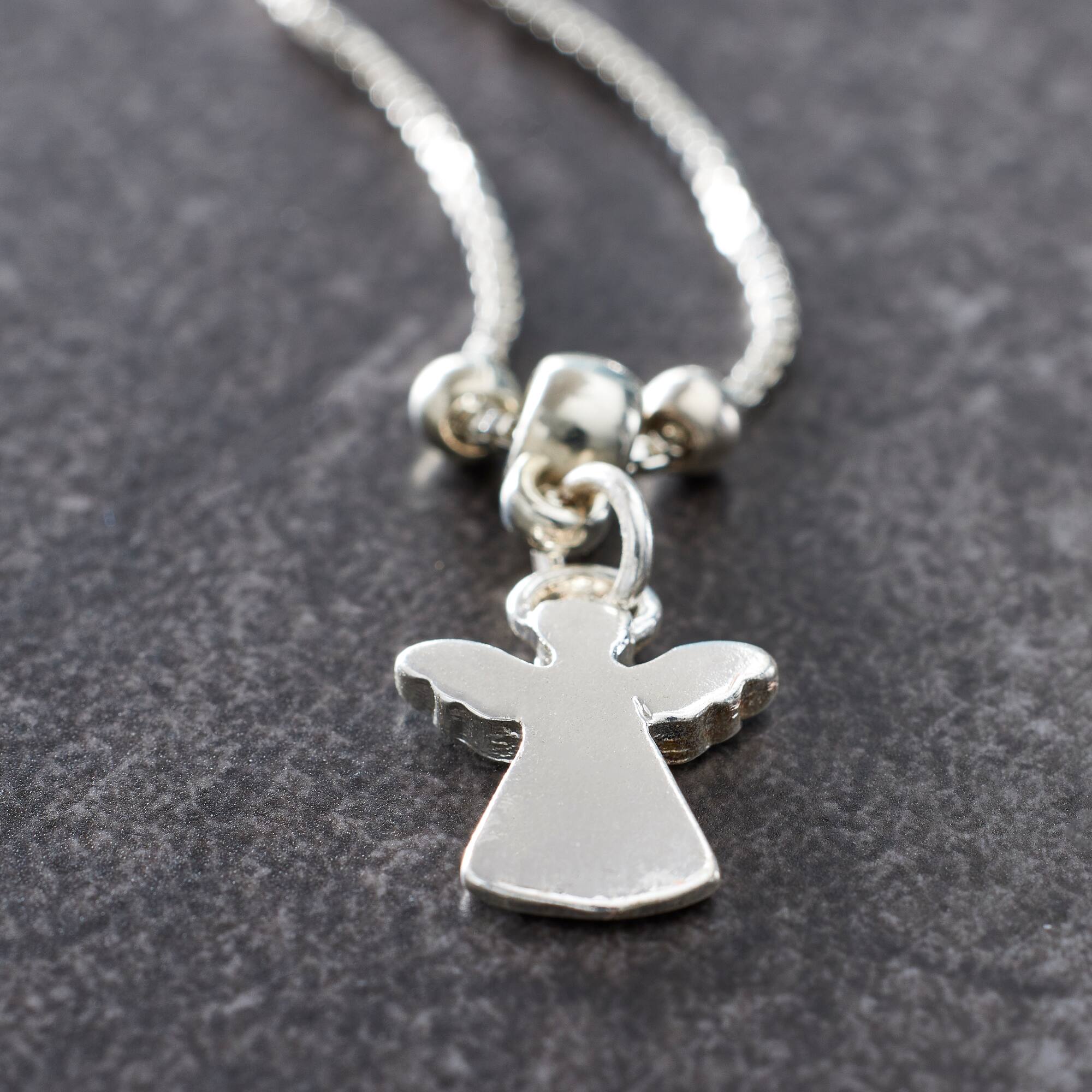 Silver Plated Angel Charm by Bead Landing™